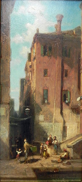 Carl Spitzweg Venetian Street